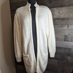 Vintage ivory Sweater coat S